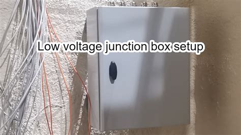 low voltage junction box diy|waterproof low voltage junction box.